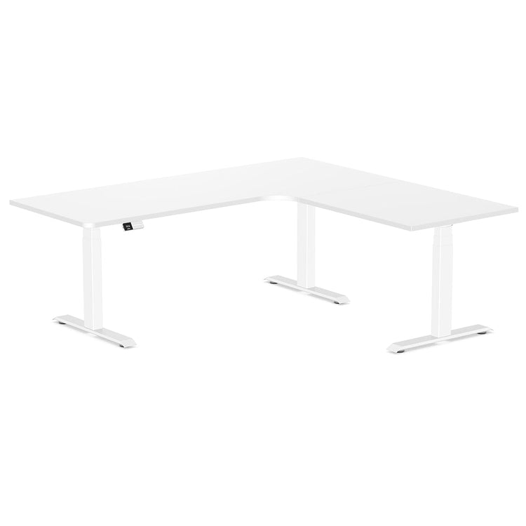 L-Shape Melamine Sit Stand Desk