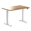 Desky Dual Mini Hardwood Sit Stand Desk-White Oak Desky®