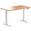 Desky Dual Mini Hardwood Sit Stand Desk-Red Oak Desky®