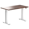 dual mini softwood height adjustable desk