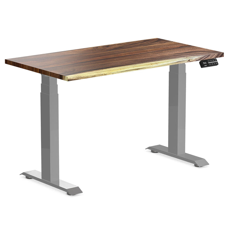 Desky Dual Mini Hardwood Sit Stand Desk-Saman Desky®