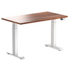 Desky Dual Mini Hardwood Sit Stand Desk-Walnut Desky®