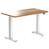 Desky Dual Mini Hardwood Sit Stand Desk-White Oak Desky®