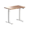 dual mini softwood height adjustable desk