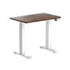 Desky Dual Mini Hardwood Sit Stand Desk-Natural Walnut Desky®