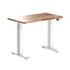 dual mini softwood height adjustable desk