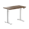 Desky Dual Mini Hardwood Sit Stand Desk-Natural Walnut Desky®