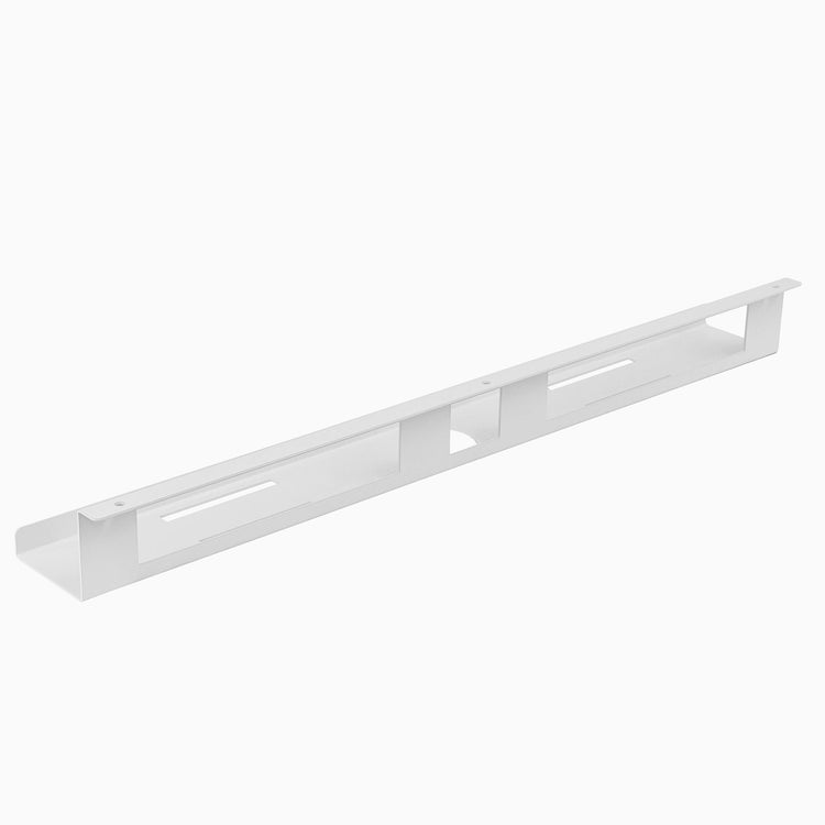 Mini cable and power tray in white no power