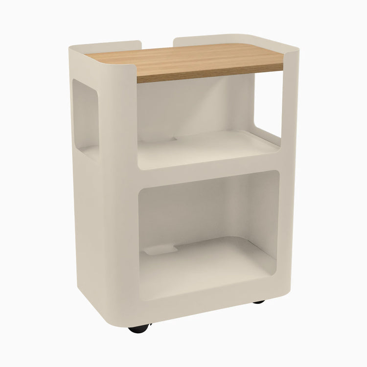 Desky Minimal Open Mobile Pedestal