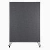 Desky mobile whiteboard pinboard side
