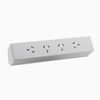 Desky Qiksilva On Desk Power-Power Accessories-Desky-White-4 x Power-Starter Power Cable-DeskyÌâå¨ Australia