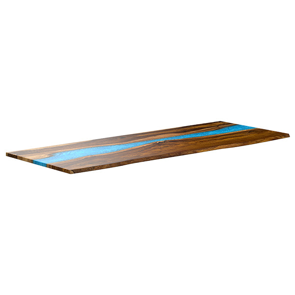 Desky Resin Hardwood Desk Tops-Pheasantwood Blue River Desky®