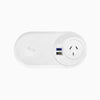 Desky Pixel ARC Wireless Charger On Desk Power-Power Accessories-Desky-White-Starter Power Cable-A-DeskyÌâå¨ Australia