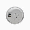 Desky Pixel On Desk Power-Power Accessories-Desky-White-Starter Power Cable-A-DeskyÌâå¨ Australia