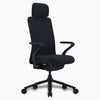 Pro ergonomic mesh chair with head rest black