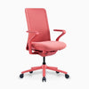 Desky pro mesh chair stylish coral color