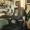 Desky Pro+ Ergonomic Chair Black -Desky®