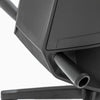 Adjustable lumbar support pro gaming chair all black