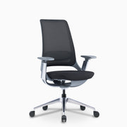 Desky Pulse Supportive Desk Chair Black polished