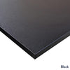 Melamine black desktop single sit stand