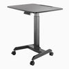 Desky Single Sit Stand Pedestal Desk-Black DeskyÌâå¨