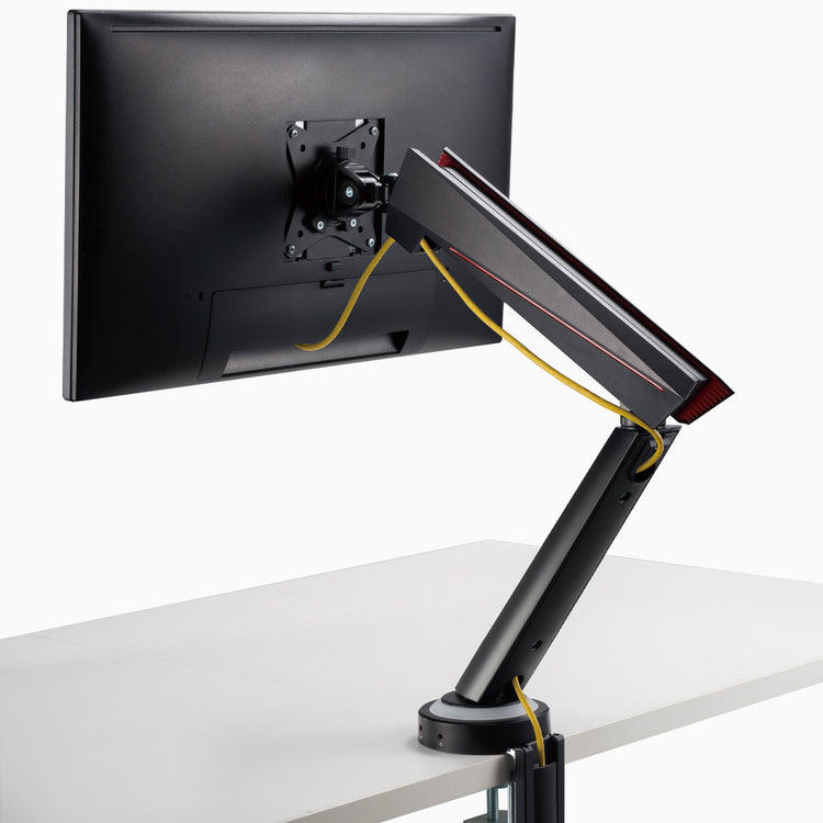 Desky Single LED Gaming Monitor Arm - Desky