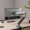 Desky Single LED Monitor Arm Space Grey -Desky®