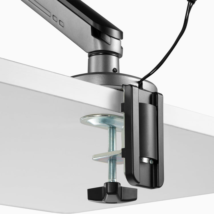 Desky Single LED Monitor Arm installation