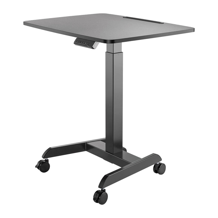 Desky Single Sit Stand Pedestal Desk-Black (Pre Order Late April) Desky®