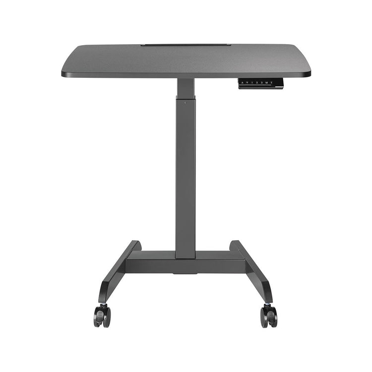 Desky Single Sit Stand Pedestal Desk-Black (Pre Order Late April) Desky®