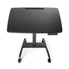 Desky Single Sit Stand Pedestal Desk-Black (Pre Order Late April) Desky®