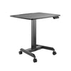 Desky Single Sit Stand Pedestal Desk-Black (Pre Order Late April) Desky®