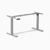 Grey single sit stand desk frame - Desky