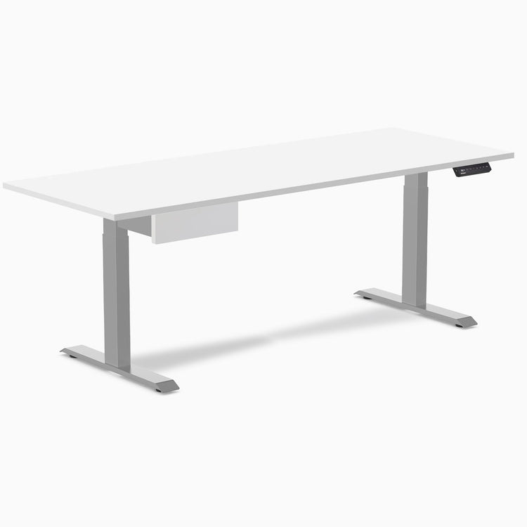 Desky Single Standing Desk With Drawer detail view 34
