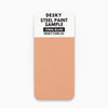 Desky locker steel paint sample in coral