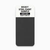 Desky locker steel paint sample in dark grey
