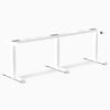 Desky Triple Electric Desk Frame White - Desky