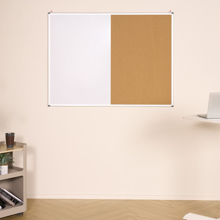 Desky Whiteboard + Pinboard Combo