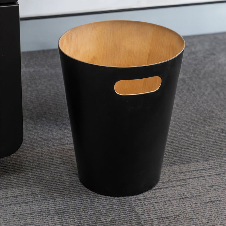 Desky Wooden Rubbish Bin-Trash Can-Desky-White-DeskyÌâå¨ Australia