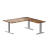 Desky Zero Hardwood L-Shape Office Desk-Pheasantwood Desky®