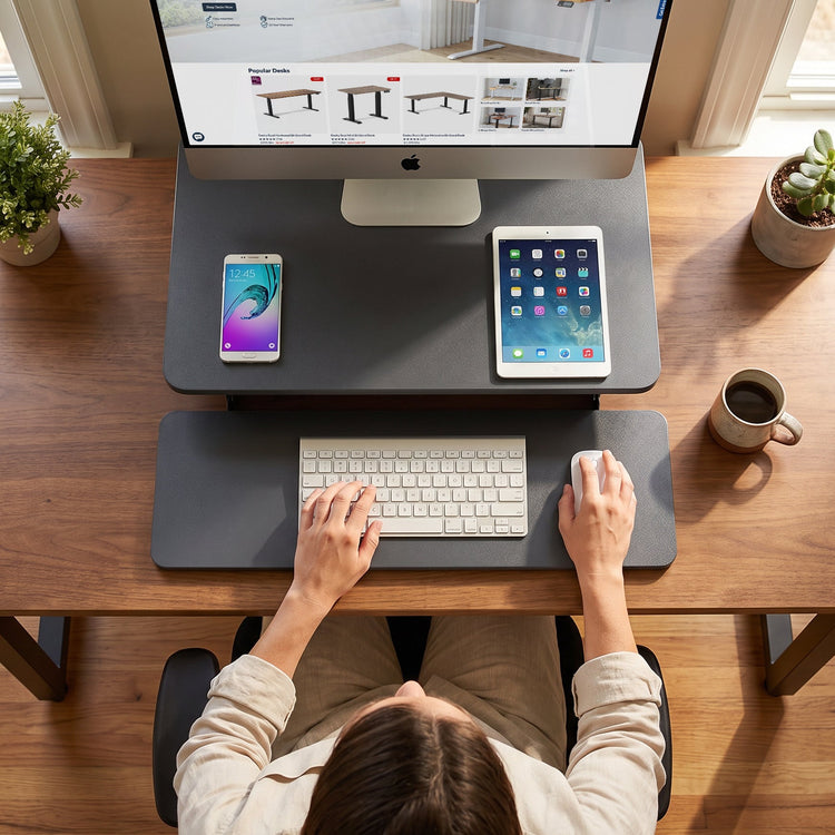 Desky Zero Sit Stand Desk Converter