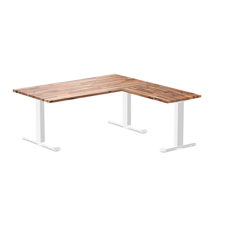 zero softwood l-shape office desk