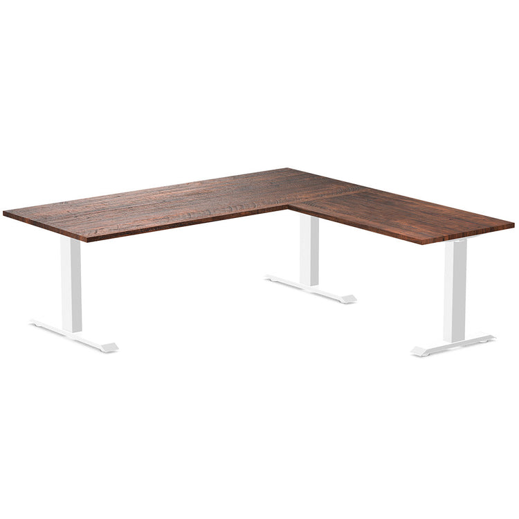 zero softwood l-shape office desk