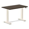 Desky Dual Mini Bamboo Sit Stand Desk Dark Bamboo / 1000x600mm / Wheat