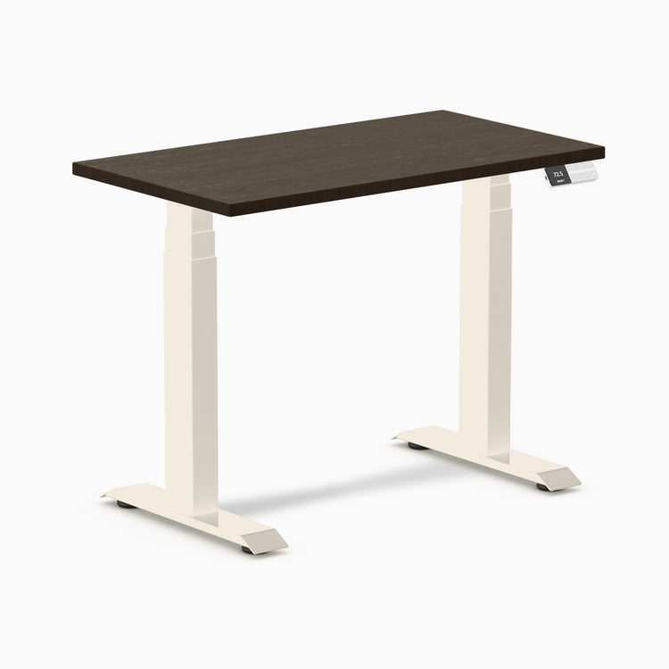Desky Dual Mini Bamboo Sit Stand Desk