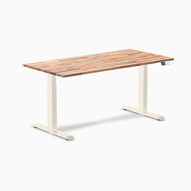 Desky Dual Softwood Sit Stand Desk