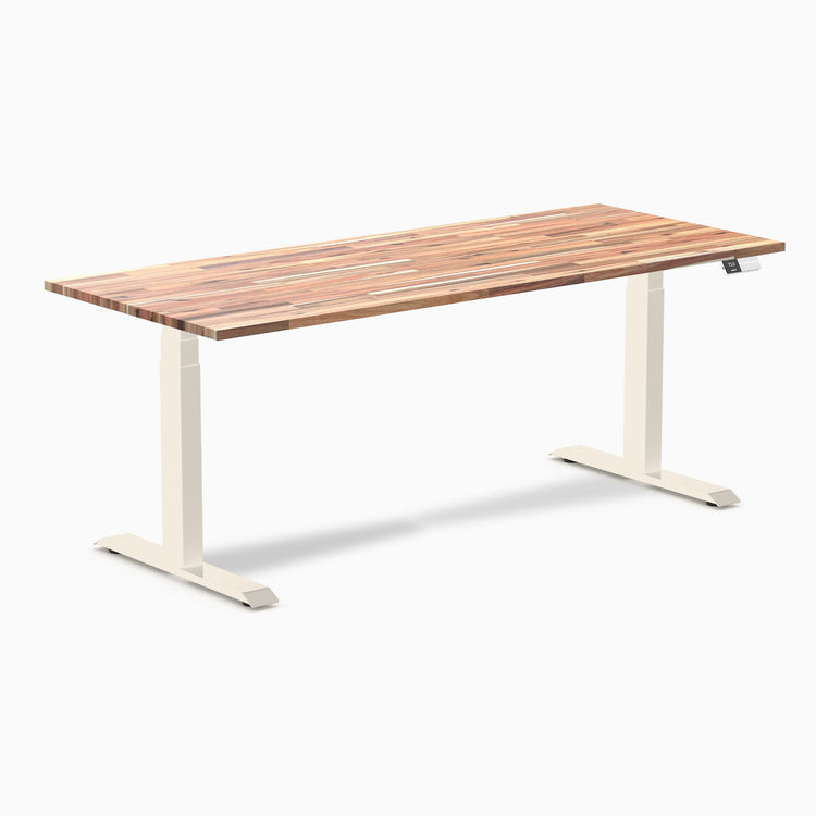 Desky Dual Softwood Sit Stand Desk
