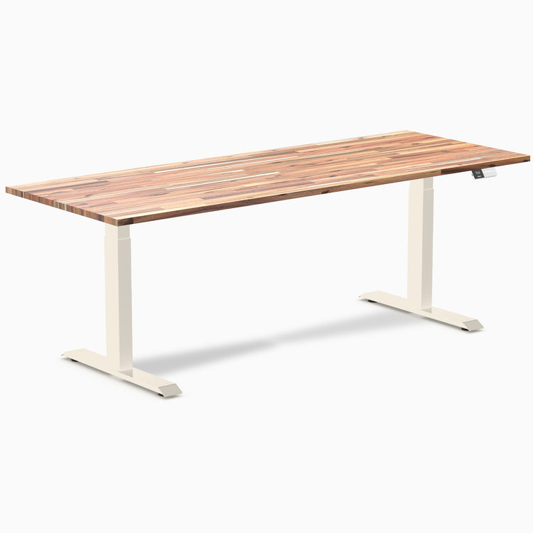 Desky Dual Softwood Sit Stand Desk
