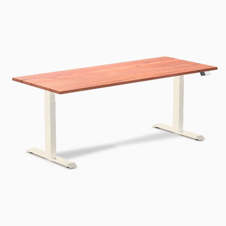 Desky Dual Softwood Sit Stand Desk