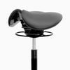 move ergonomic saddle stool seat